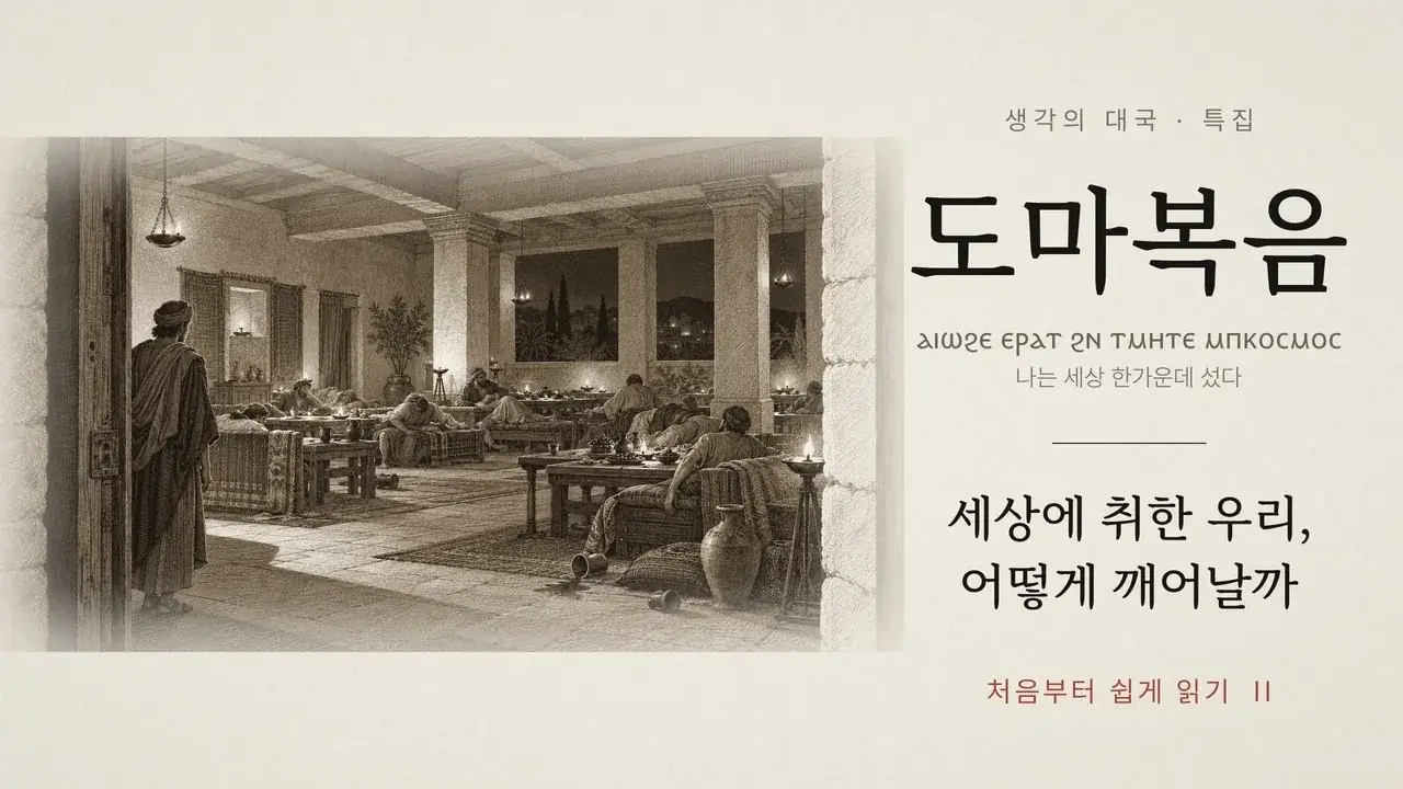 세상에 취한 우리, 어떻게 깨어날까?