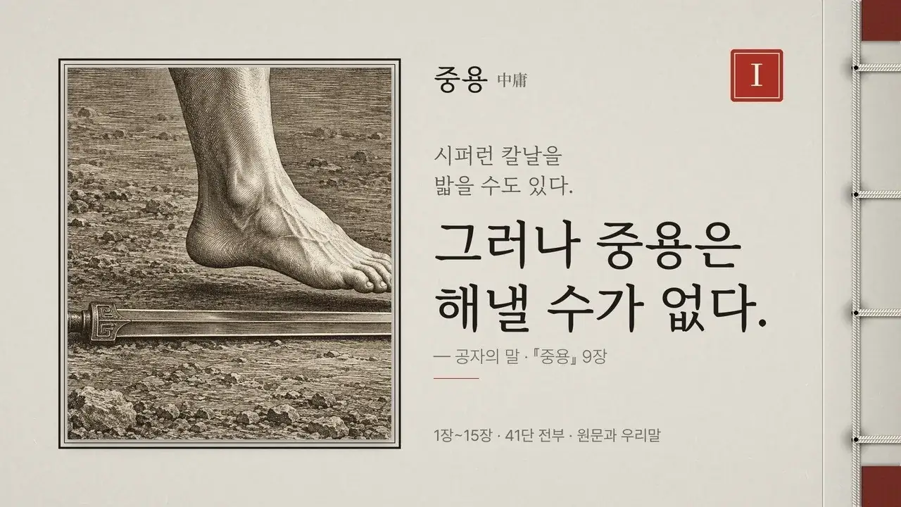 적당히 하는 게 중용일까?