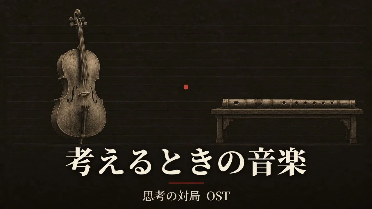 考えるときの音楽 — アルバムのジャケット