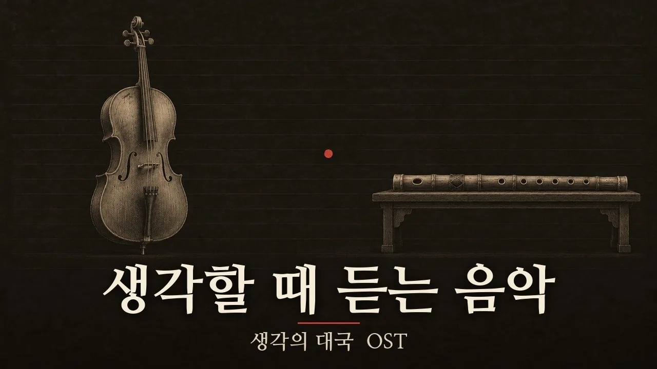 생각할 때 듣는 음악 — 앨범 표지