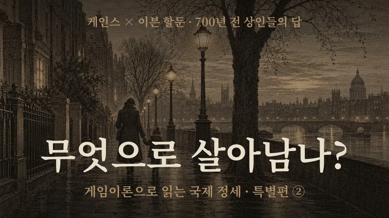 불안한 세상, 나와 아이는 무엇으로 살아남을까?